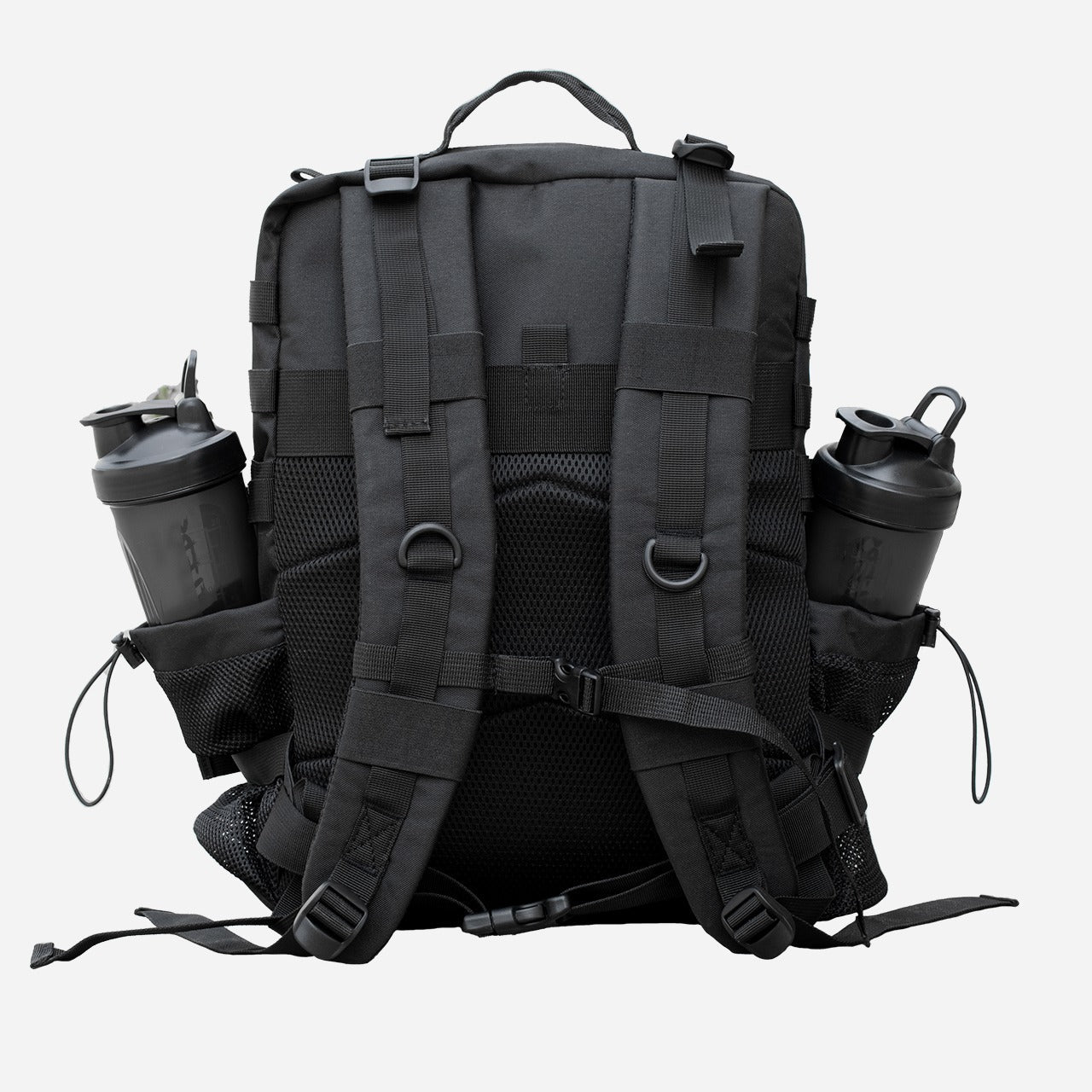 Black Alpha Military Backpack | HustlersOnlyUK