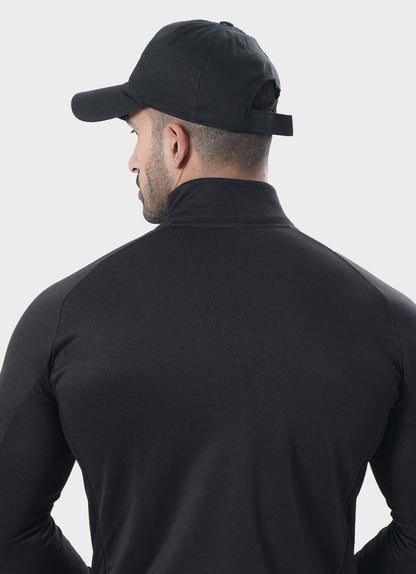 Black Cap with sweat-wicking technology | Hustlers Only UK