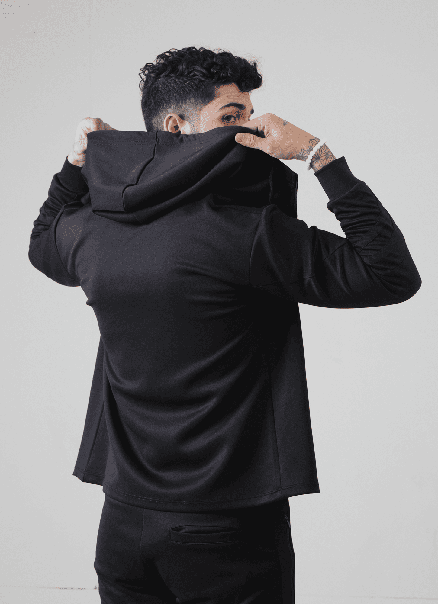 Men's Blackout Hoodie | HustlersOnlyUK