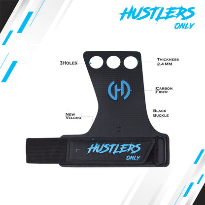 Carbon Fiber 3 Hole Grips | HustlersOnlyUK