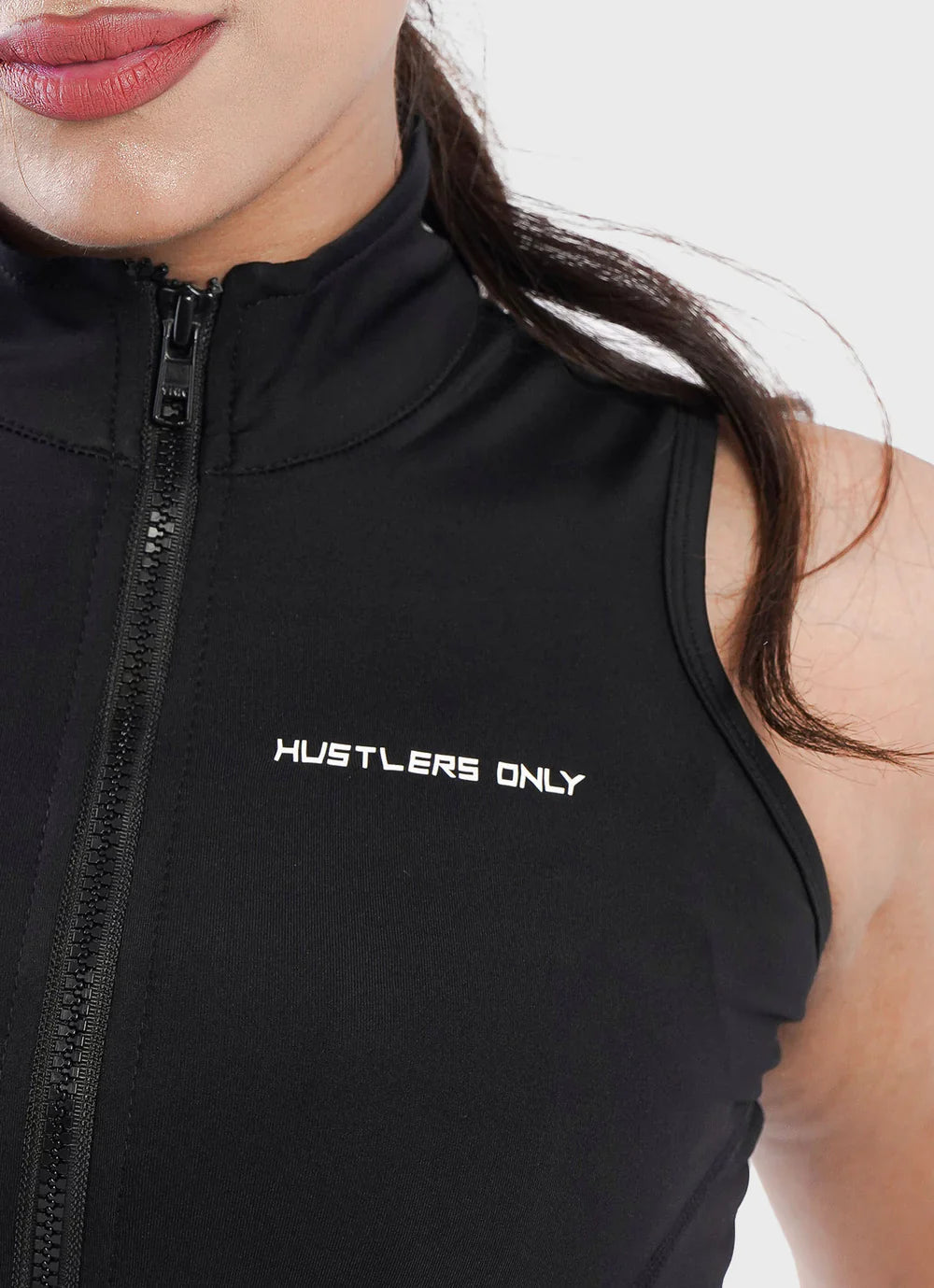 Zip Up Vest For Women | HustlersOnlyUK