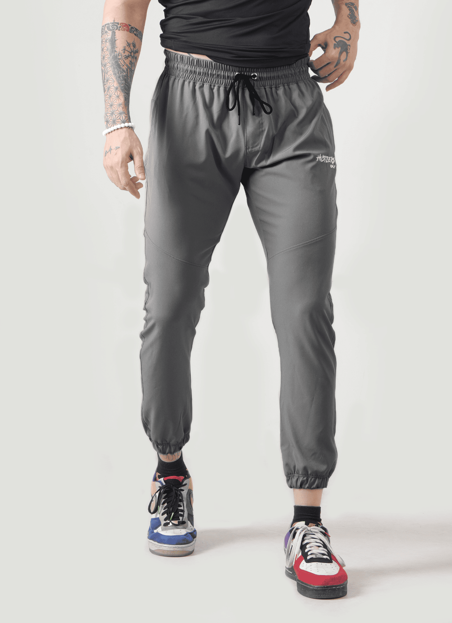 Grey Comfort Joggers for Men | HustlersOnlyUK