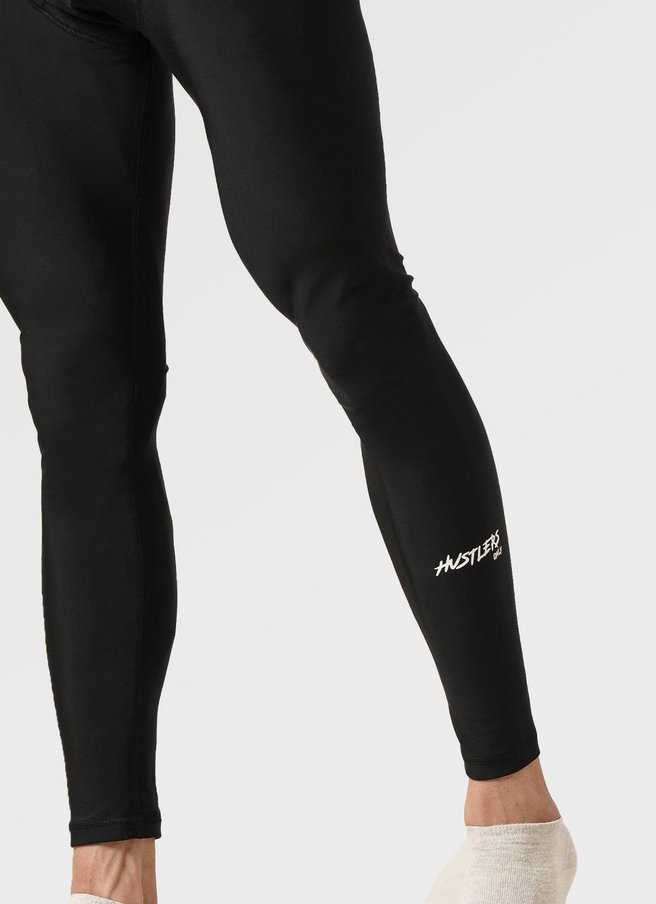 Compression Black Leggings | HustlersOnlyUK