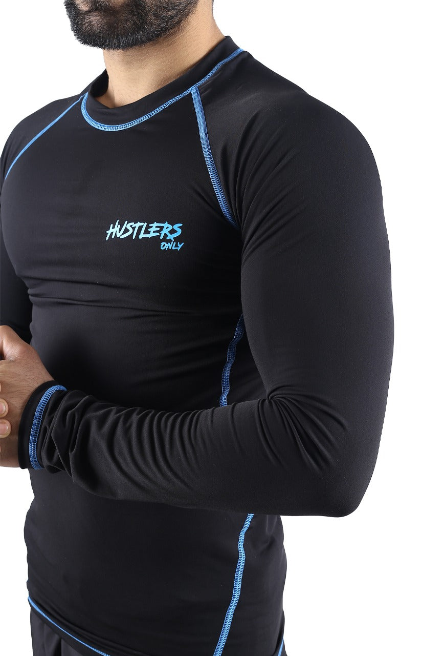 Compression Full Sleeve Shirt For Men | HustlersOnlyUK