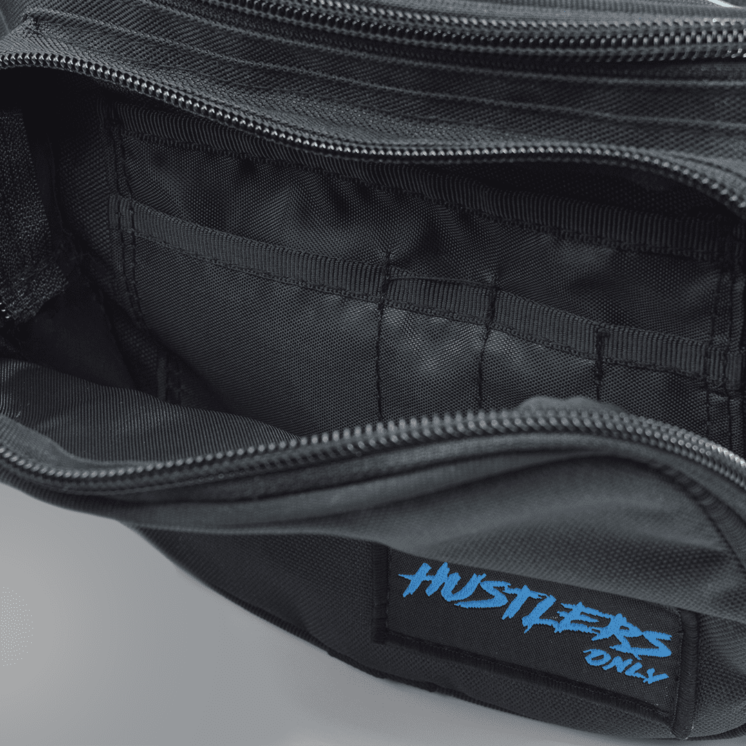 Black Cross Body Utility Bag | HustlersOnlyUK