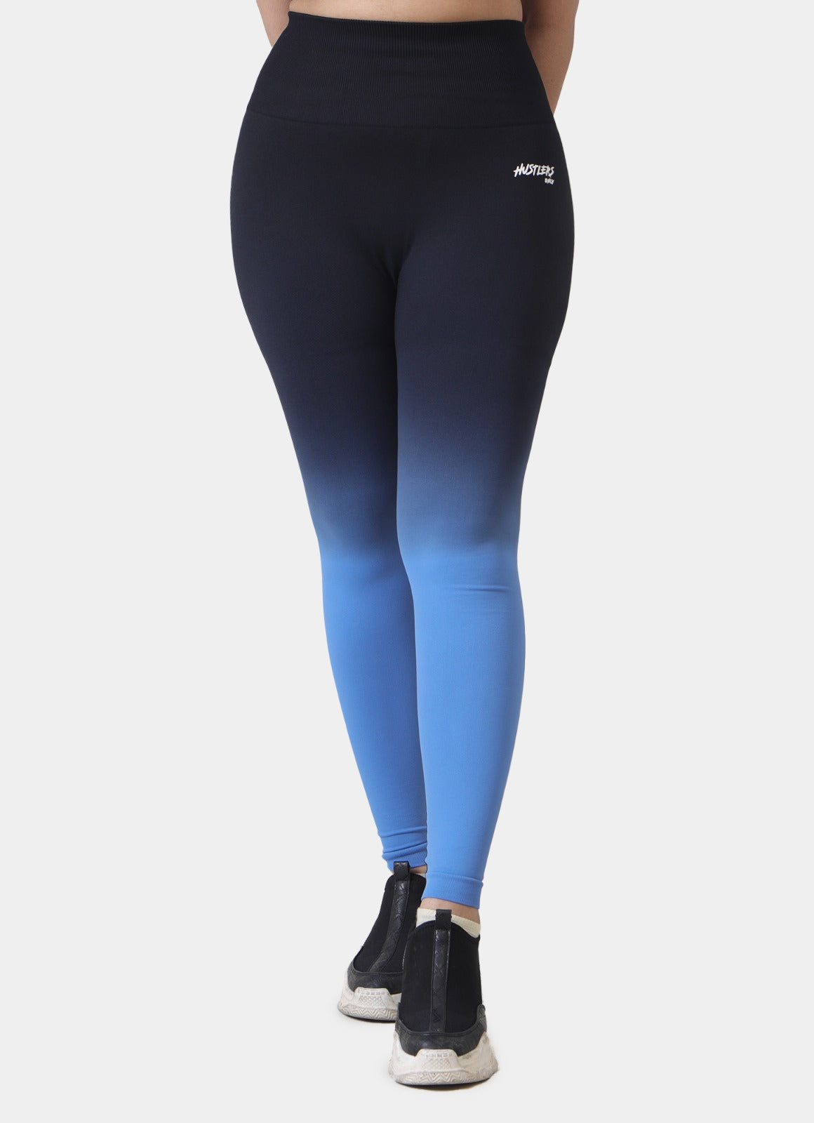 Blue Dip Dye Seamless Leggings | HustlersOnlyUK