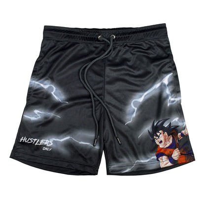 Dragon Ball Z Gotin Gym Shorts for Mens | HustlersOnlyUK