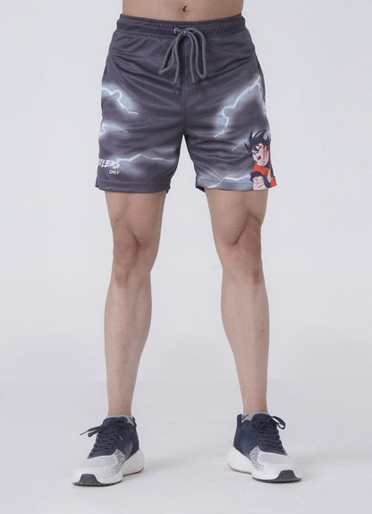 Dragon Ball Z Gotin Gym Shorts | HustlersOnlyUK