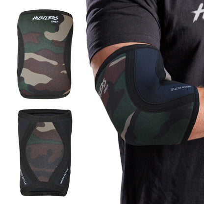 Export Quality Elbow Sleeves Camo Print | HustlersOnlyUK