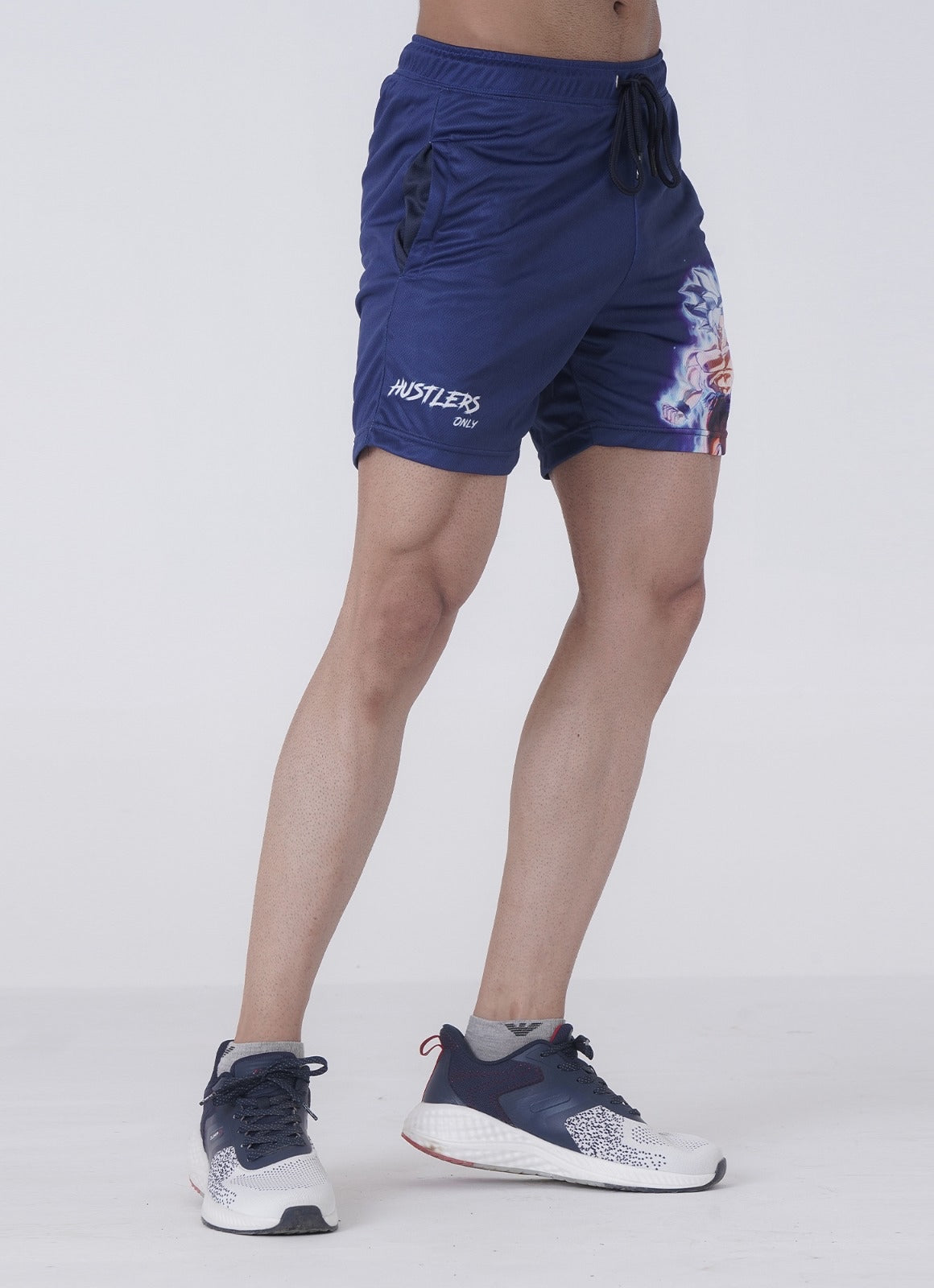 Goku's Ultra Instinct Shorts For Gym | HustlersOnlyUK