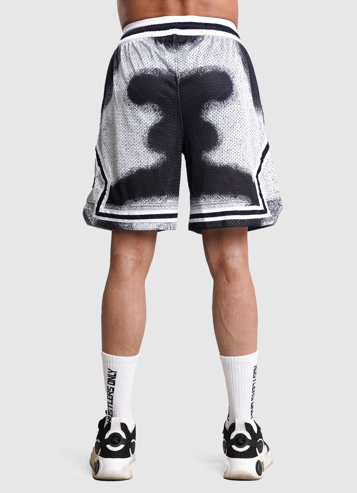 Graffiti Diamond Gym Shorts for Mens | HustlersOnlyUK