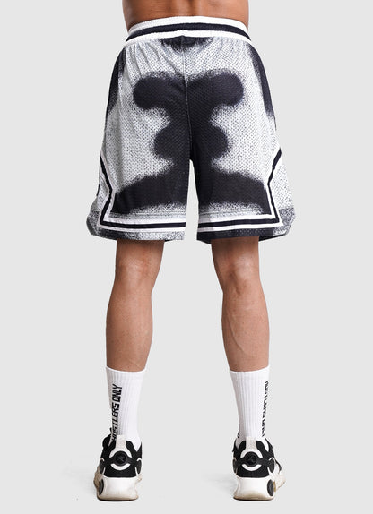 Graffiti Diamond Gym Shorts for Mens | HustlersOnlyUK