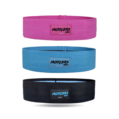 Hip Resistance Bands Set For Fitness | HustlersOnlyUK