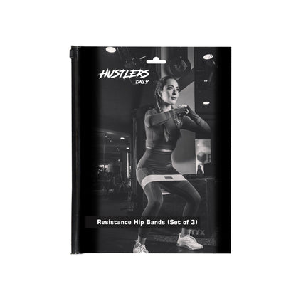 Hip Resistance Bands Set For Effective Fitness | HustlersOnlyUK