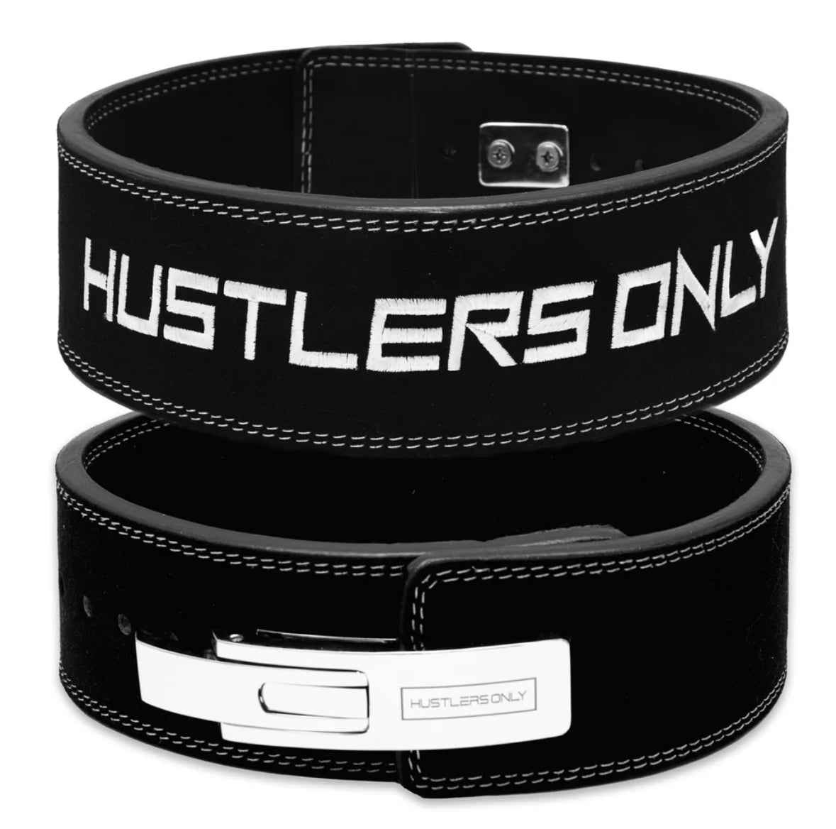 10mm Pro Suede Weightlifting Lever Belt - Black