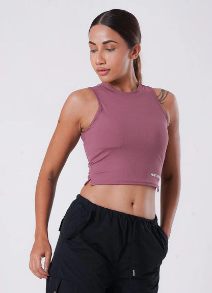 VY Ribbed Tank T-Shirt For Women | HustlersOnlyUK