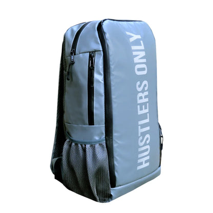 Grey Iconic Backpack | HustlersOnlyUK