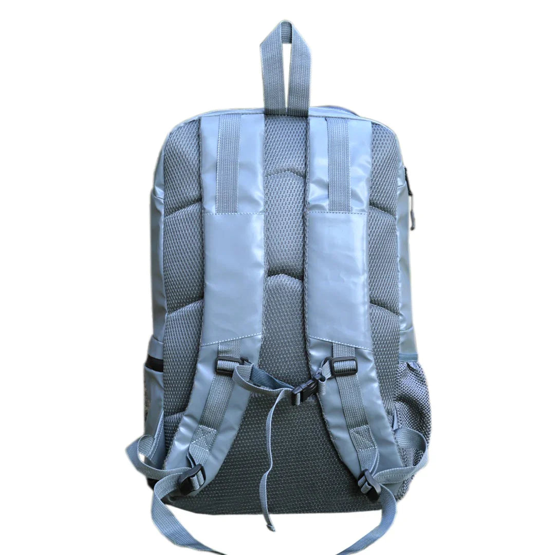 Grey Iconic Backpack | HustlersOnlyUK