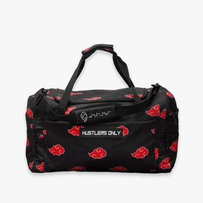 Naruto Akatsuki Duffel Bag Black | HustlersOnlyUK