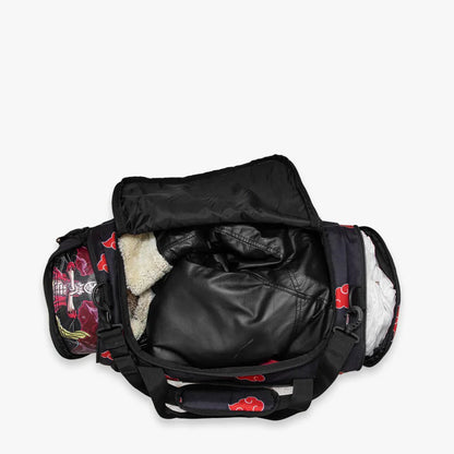 Naruto Akatsuki Duffel Bag Black | HustlersOnlyUK