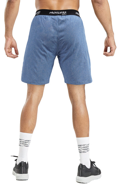 OG Marble Shorts Blue | HustlersOnlyUK