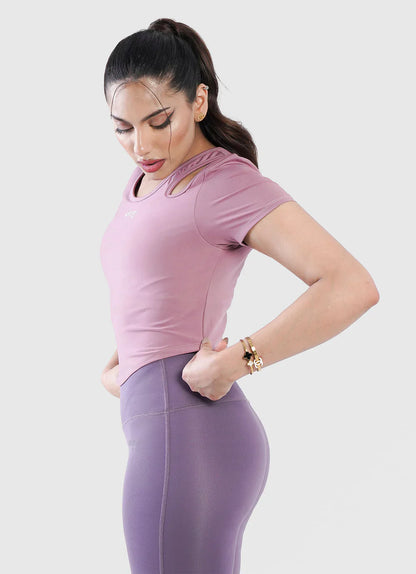  Pink Onyx Crop TShirt | HustlersOnlyUK
