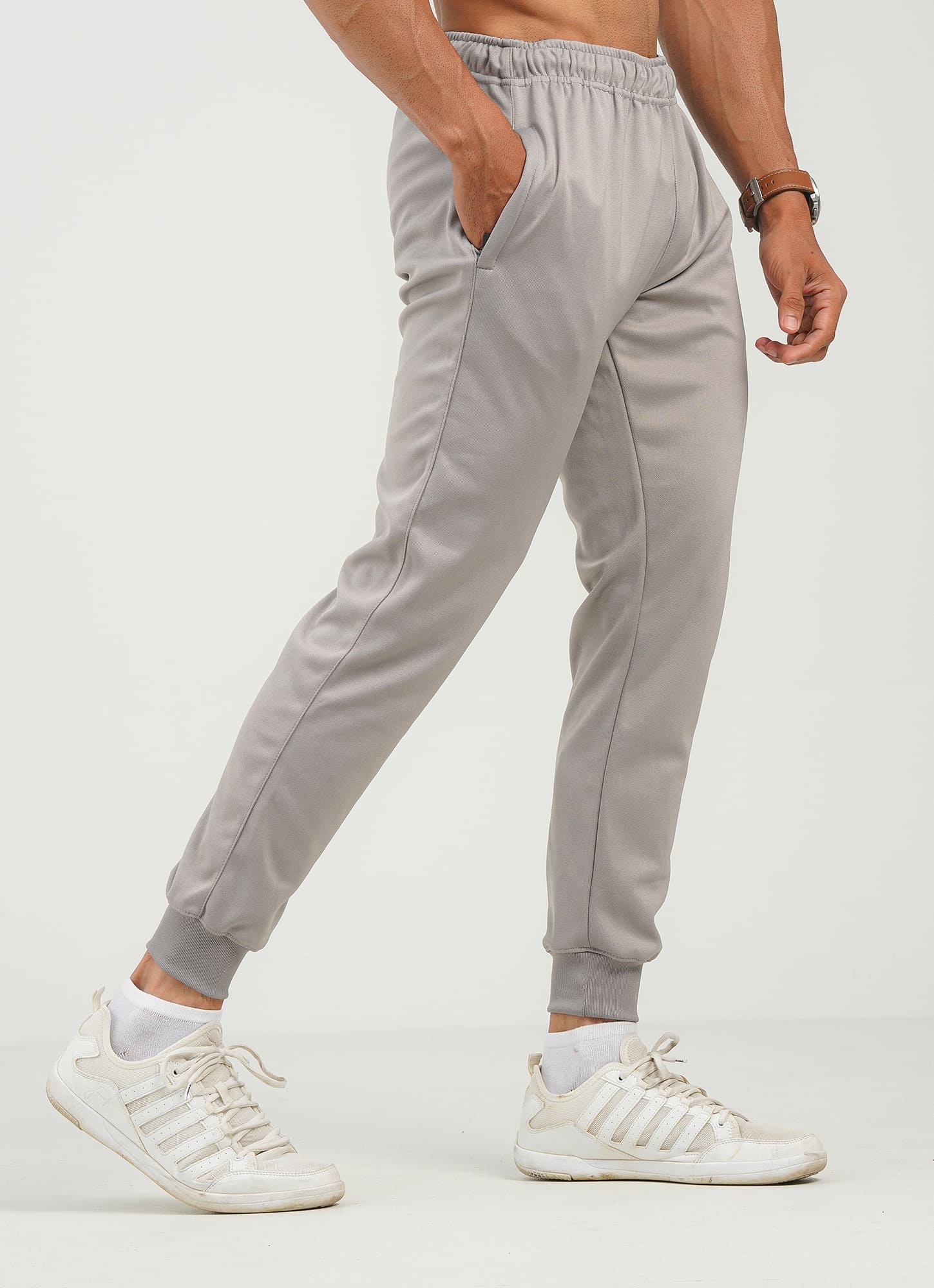 Men's Gray Performance Trouser | HustlersOnlyUK