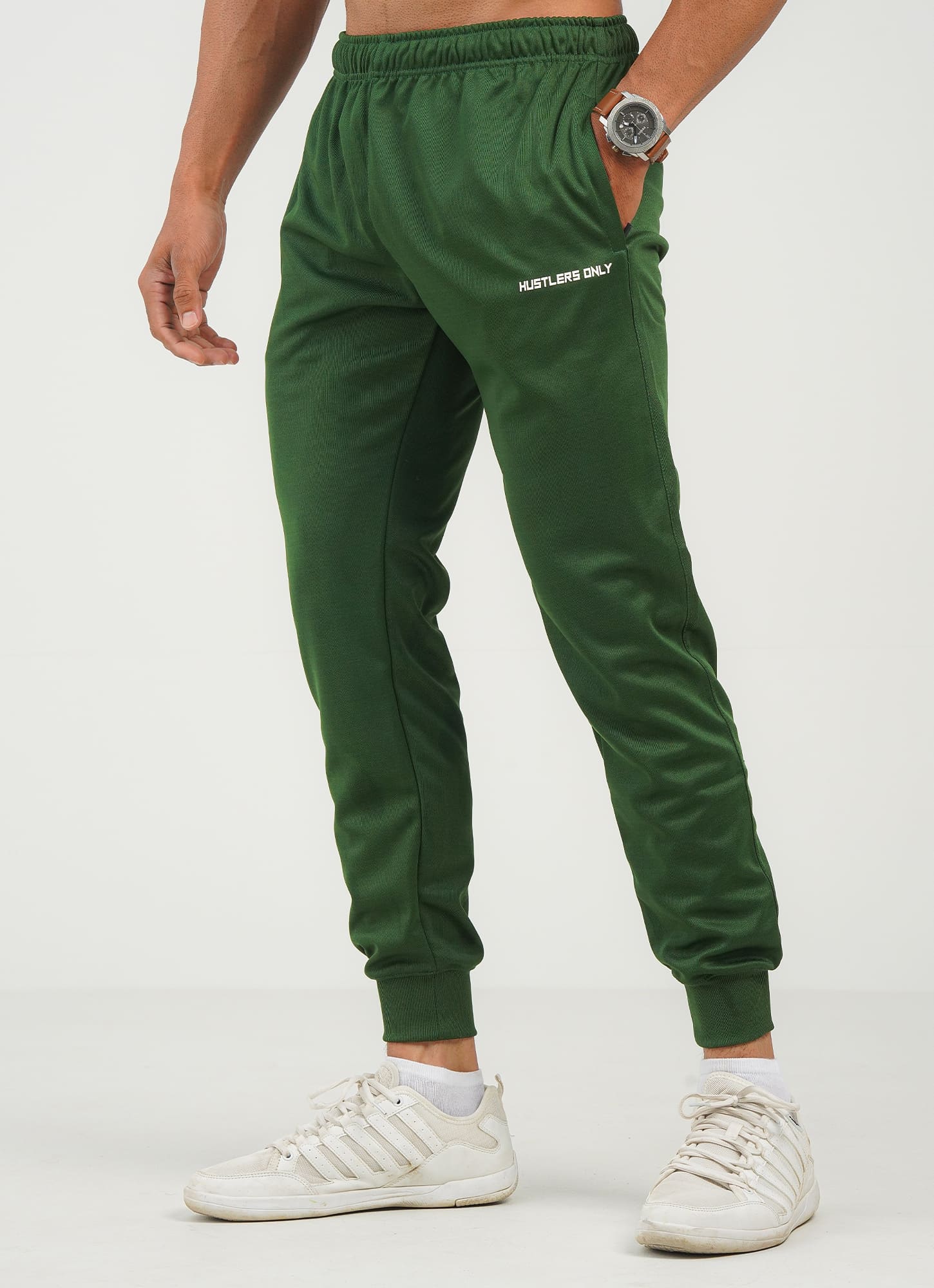 Men's Performance Trouser Olive | HustlersOnlyUK