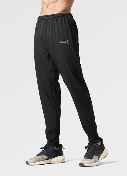 Quick Dry Joggers Black for Mens | HustlersOnlyUK