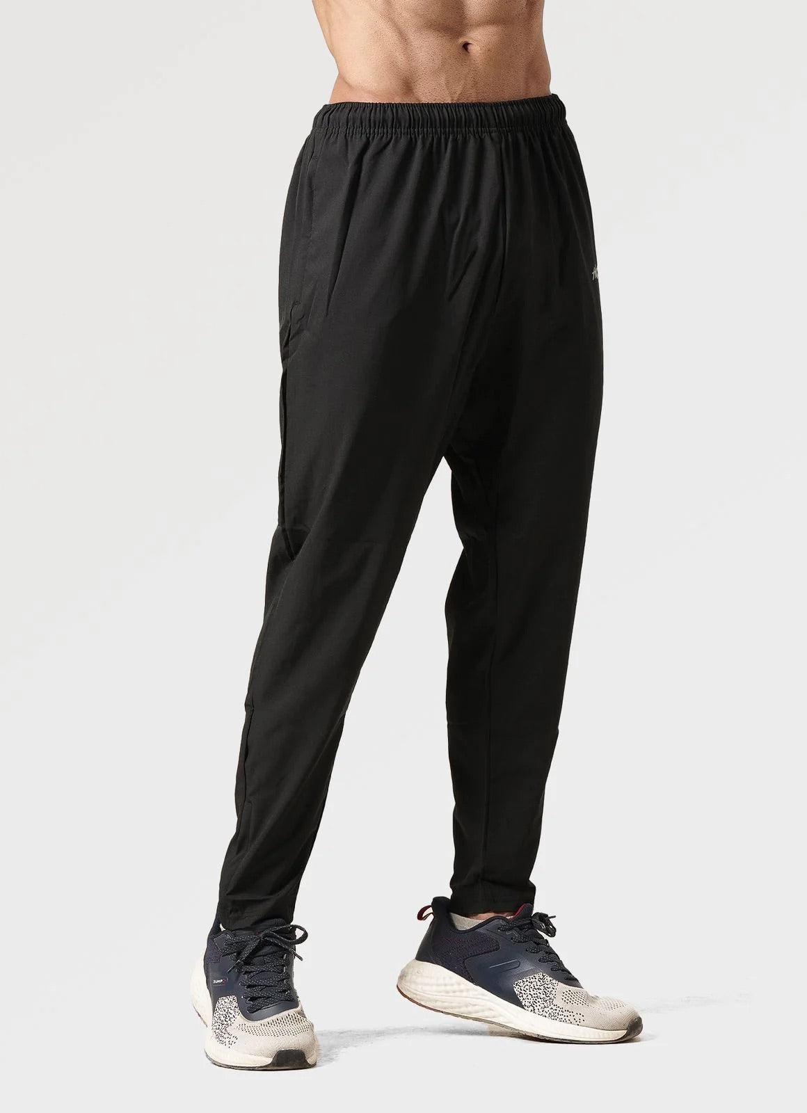 Quick Dry Black Joggers for Mens | HustlersOnlyUK