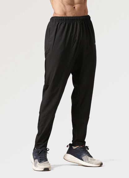 Quick Dry Black Joggers for Mens | HustlersOnlyUK