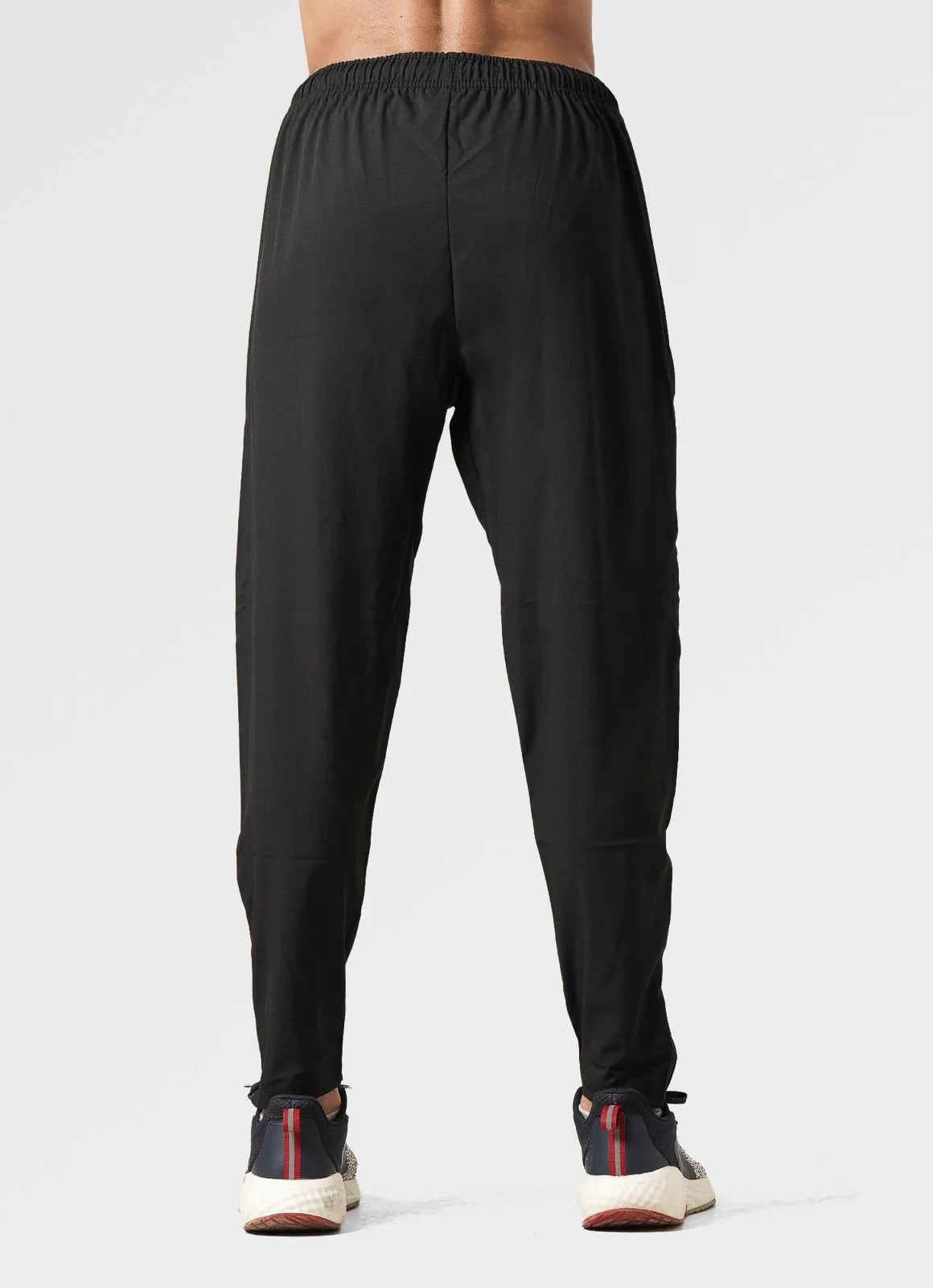 Quick Dry Black Joggers | HustlersOnlyUK