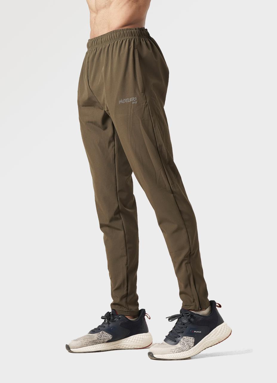 Mens Quick Dry Joggers Khaki| HustlersOnlyUK