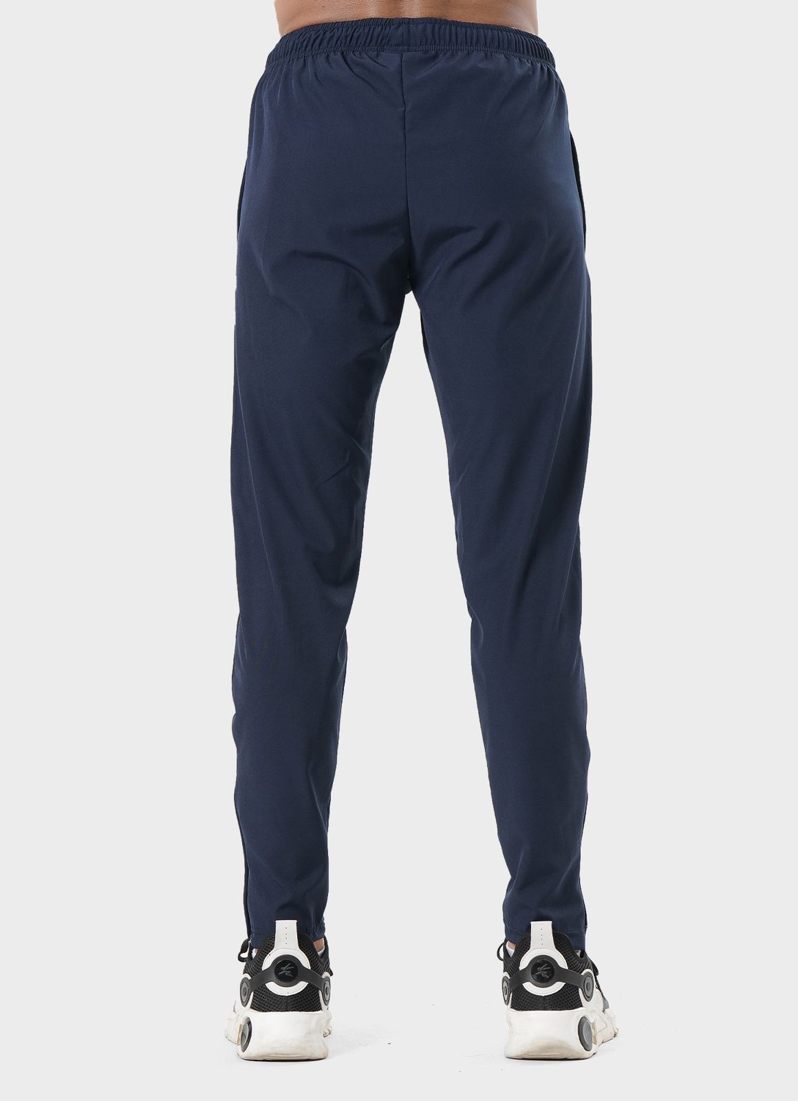 Mens Quick Dry Navy Joggers | HustlersOnlyUK