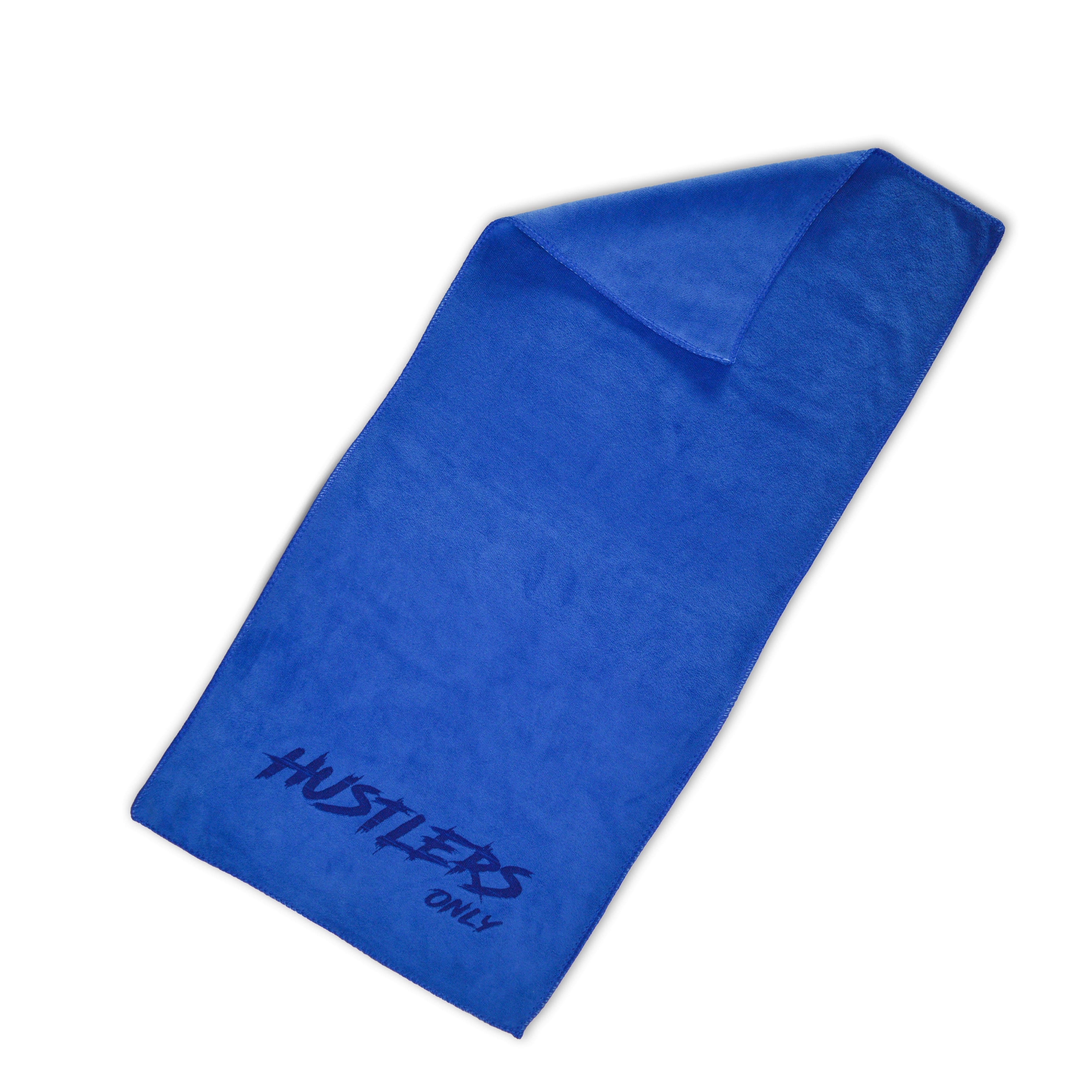 Quick Dry Blue Gym Towel For Sweat Free | HustlersOnlyUK