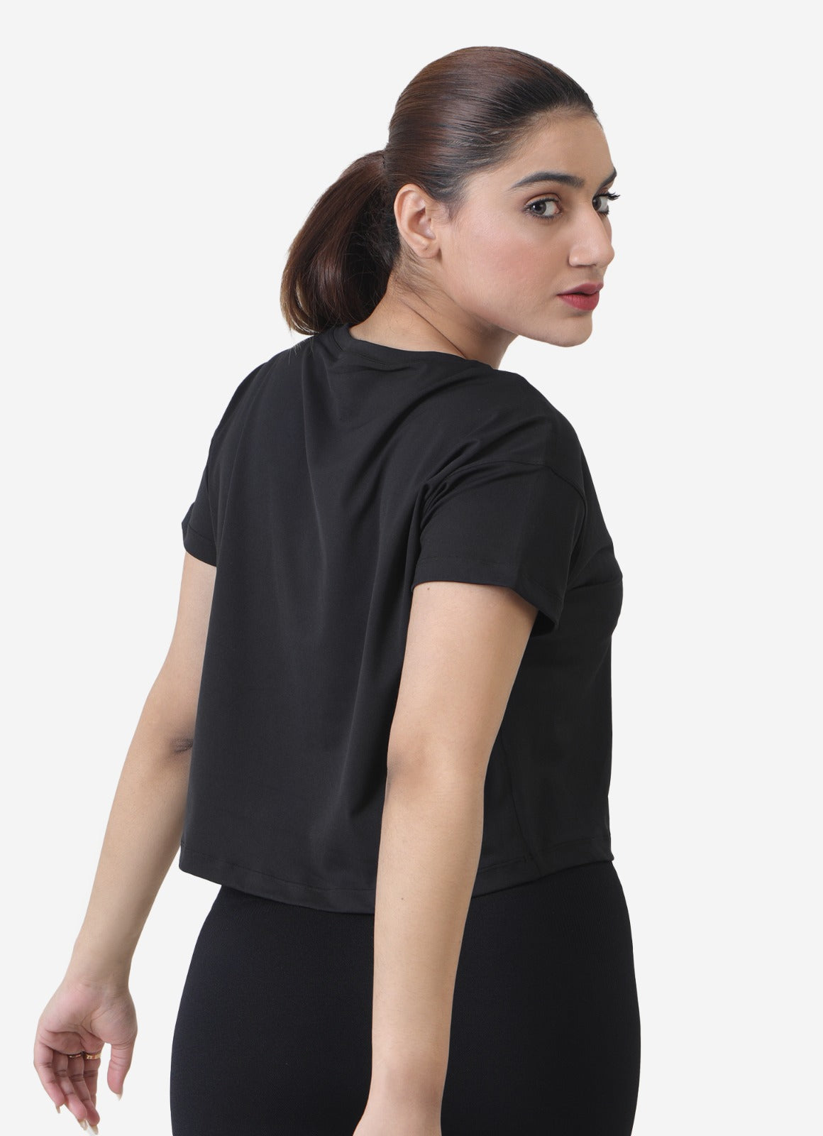 Black TShirt For Women | HustlersOnlyUK