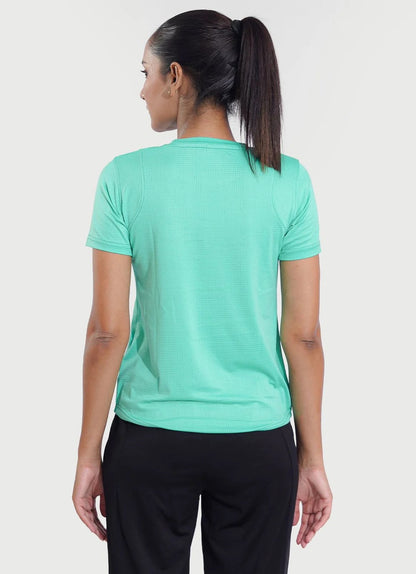 Sash Essential Mint T-Shirt For Women | HustlersOnlyUK