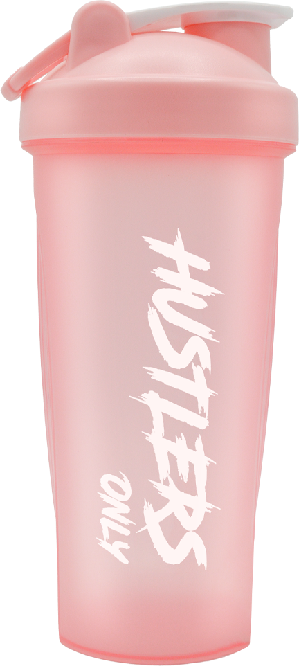 Pink Shaker Bottle For Workout | HustlersOnlyUK
