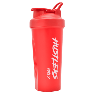 Red Shaker Bottle For Gym | HustlersOnlyUK