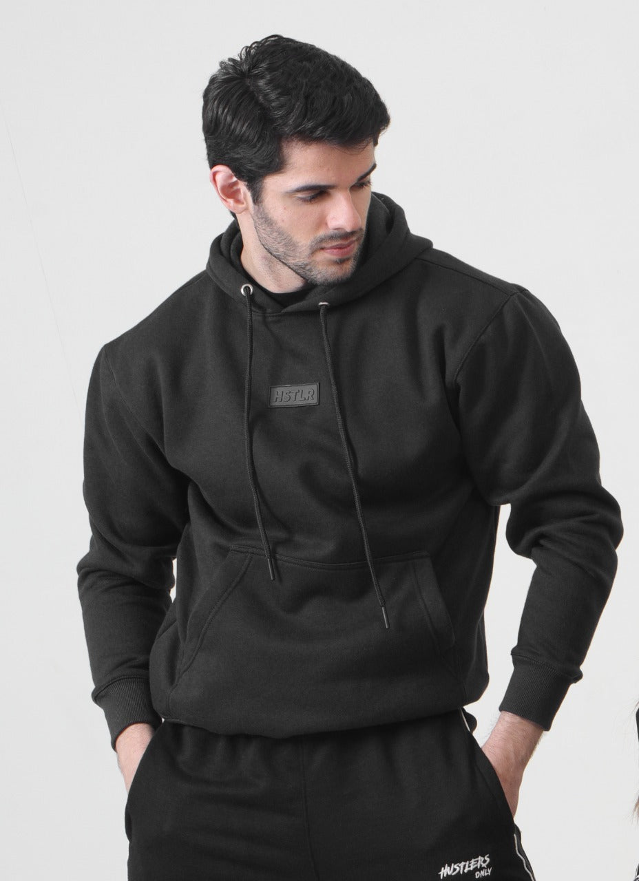 Strike Hoodie Black for Mens | HustlersOnlyUK