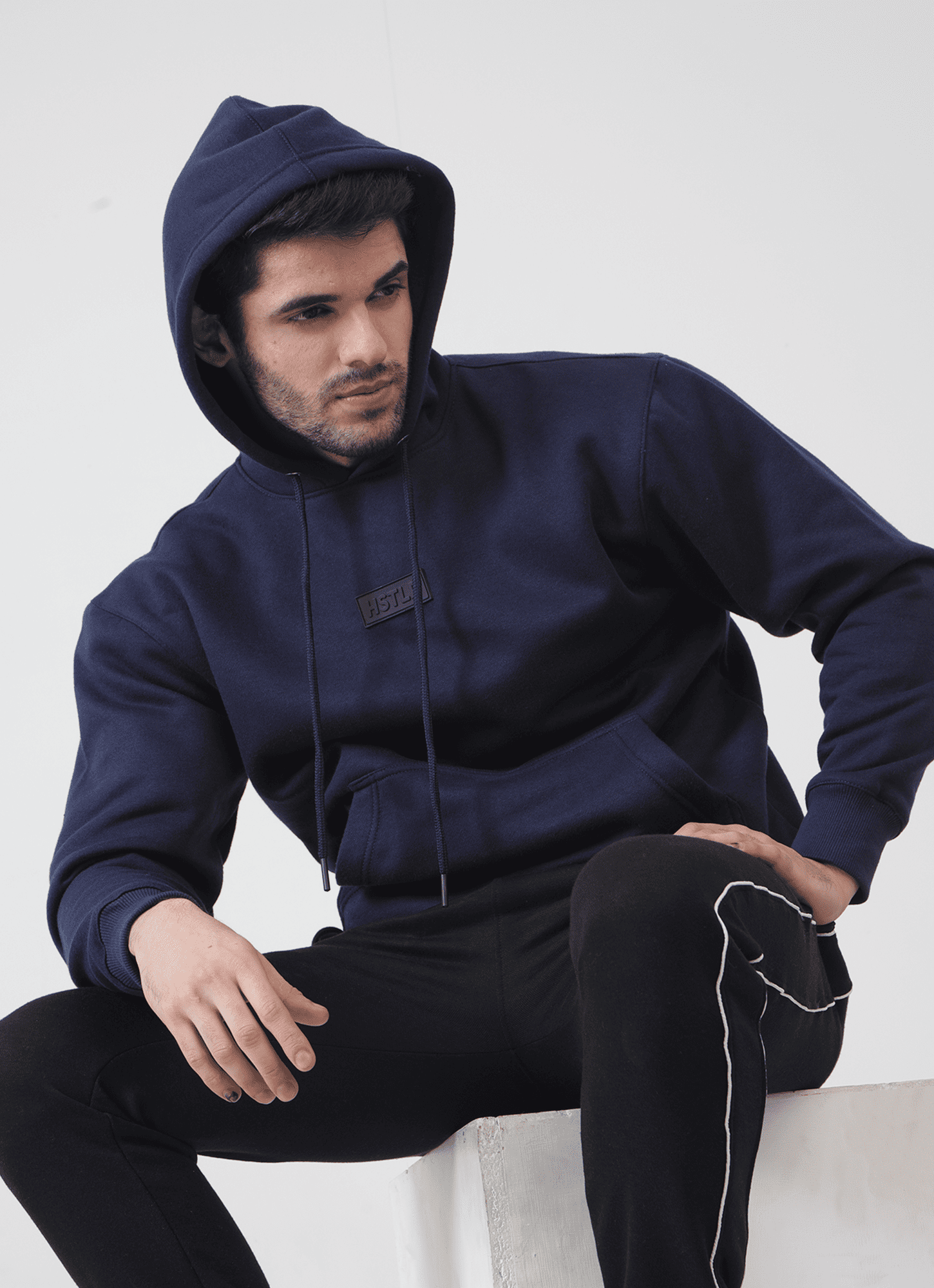 Blue Strike Hoodie For Men | HustlersOnlyUK