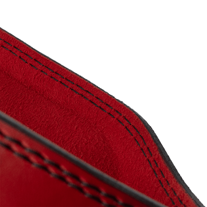 Weightlifting Prong  Belt - Red