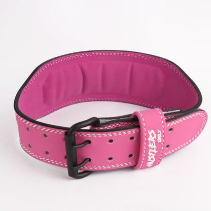 Weightlifting Prong Belt - Barbie Pink