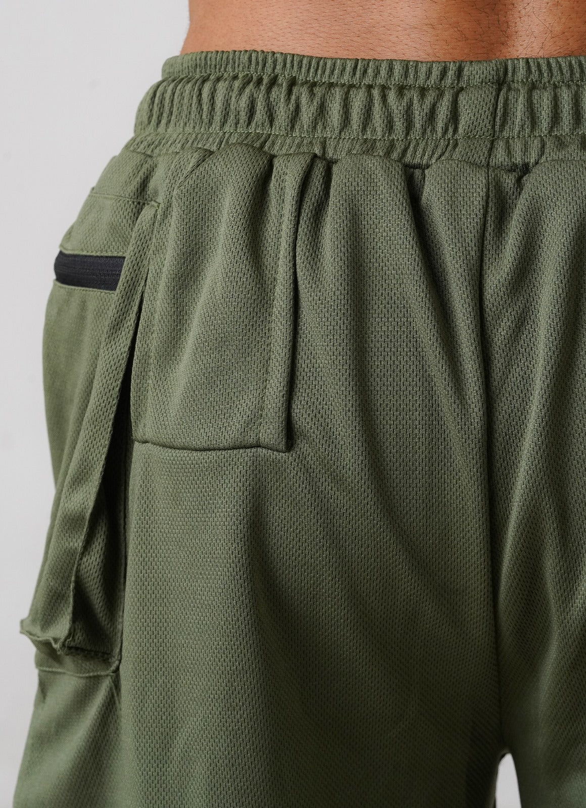2 in 1 Cargo Shorts - Olive