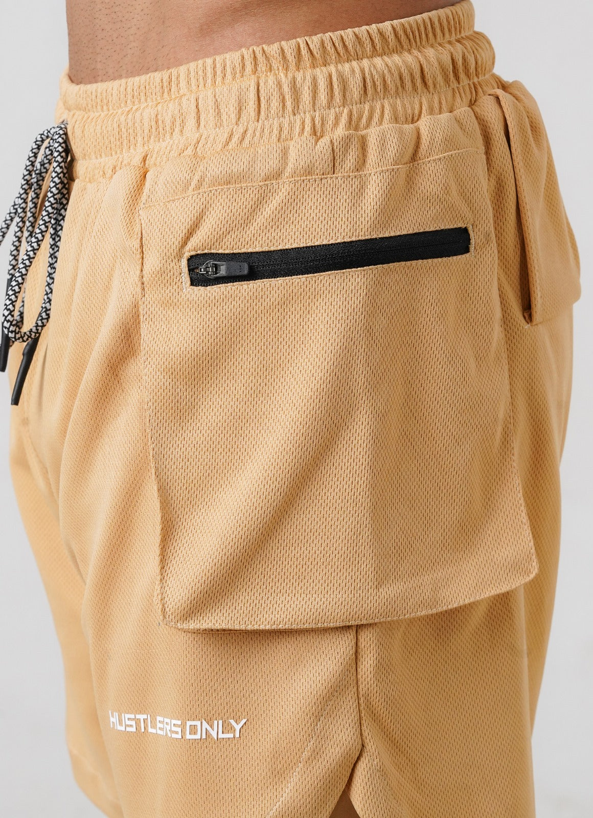 2 in 1 Cargo Shorts - Sand