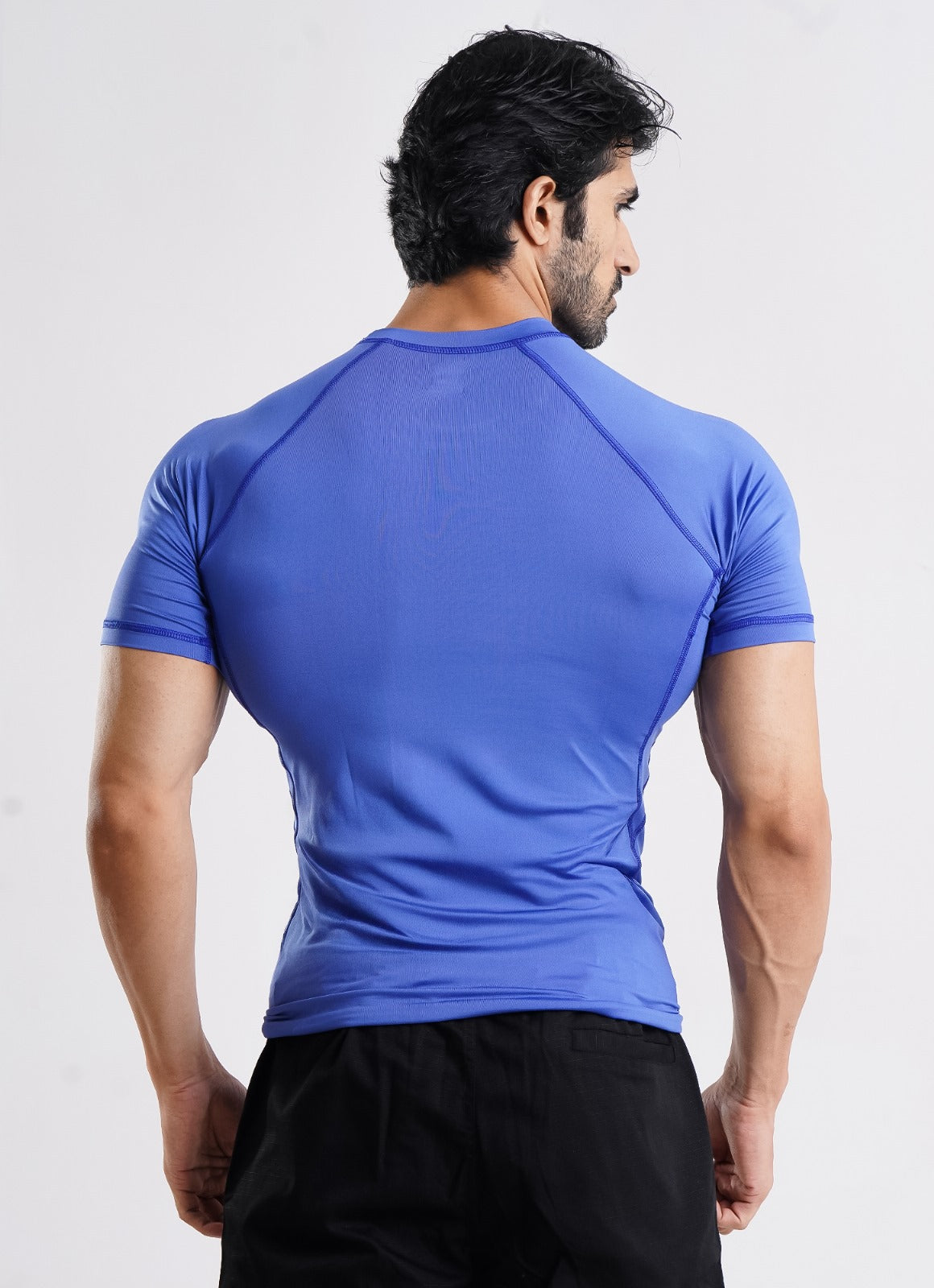 Core Compression T-Shirt-Blue