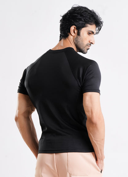Black Core Compression T-Shirt