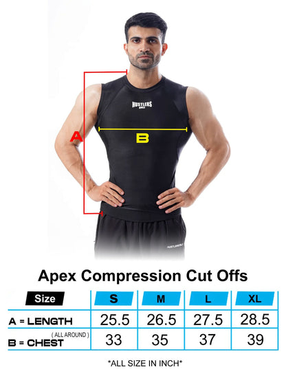 Apex Compression Cut Offs - Black