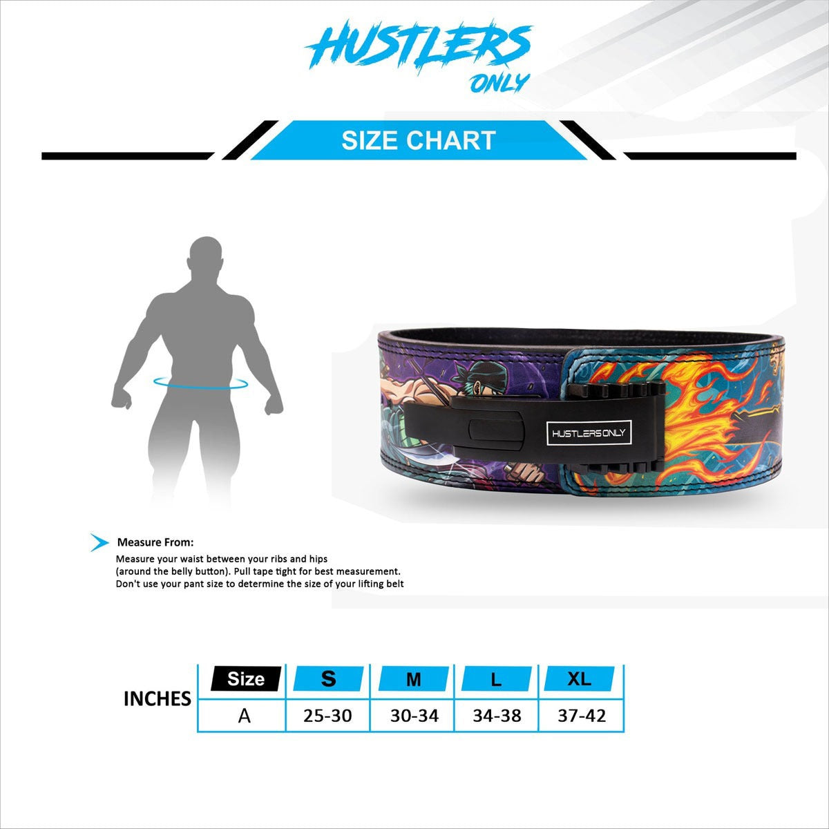 Anime Weight Lifting Action Lever Belt (ONE PIECE)