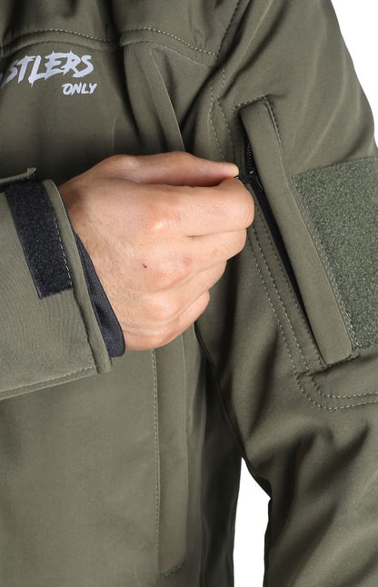 Winter Combat Jacket Green For Men | HustlersOnlyUK